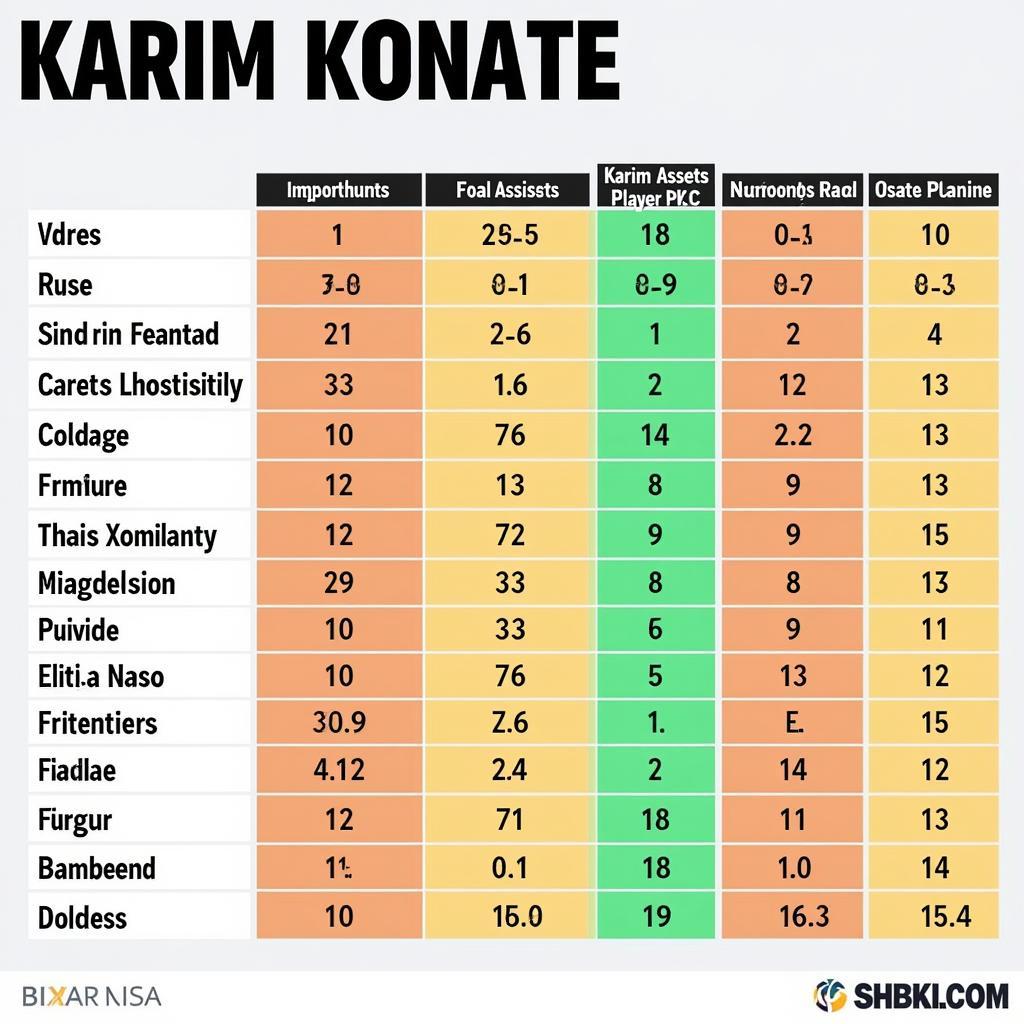 So Sánh Karim Konaté Stats