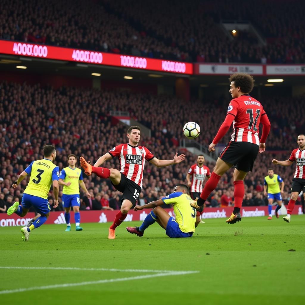 Southampton thi đấu tại Premier League
