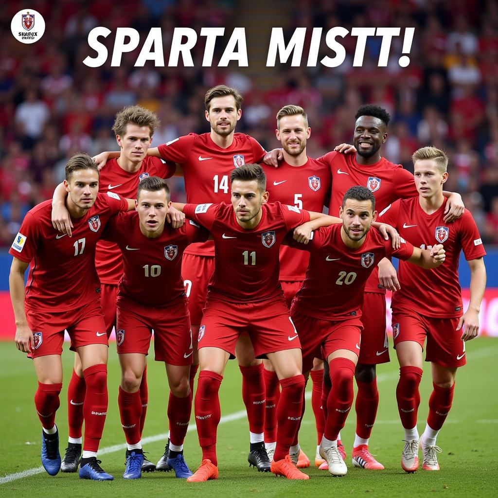 Đội hình Sparta Prague B ra sân trong trận đấu gần nhất