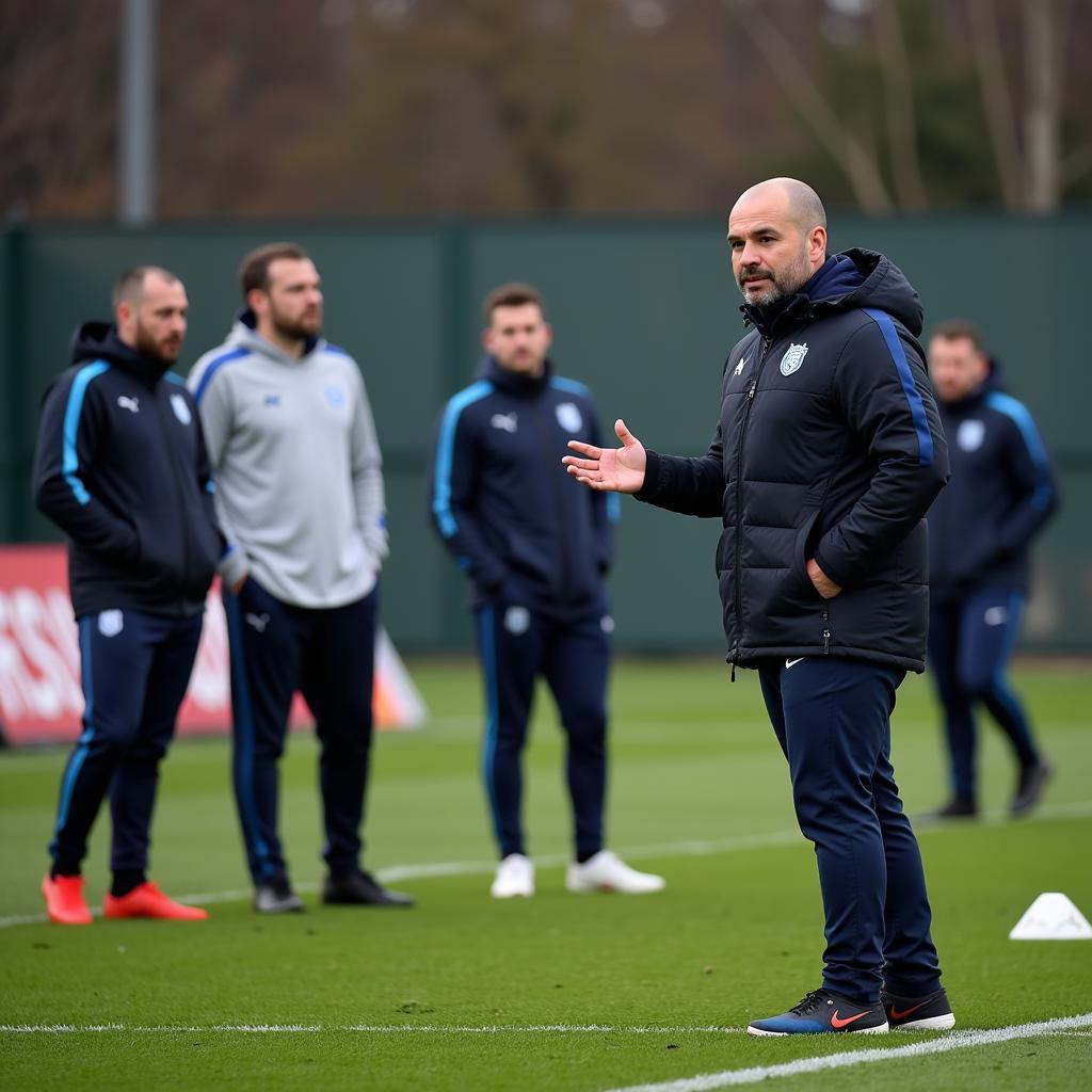 Stanislav Cherchesov hướng dẫn chiến thuật