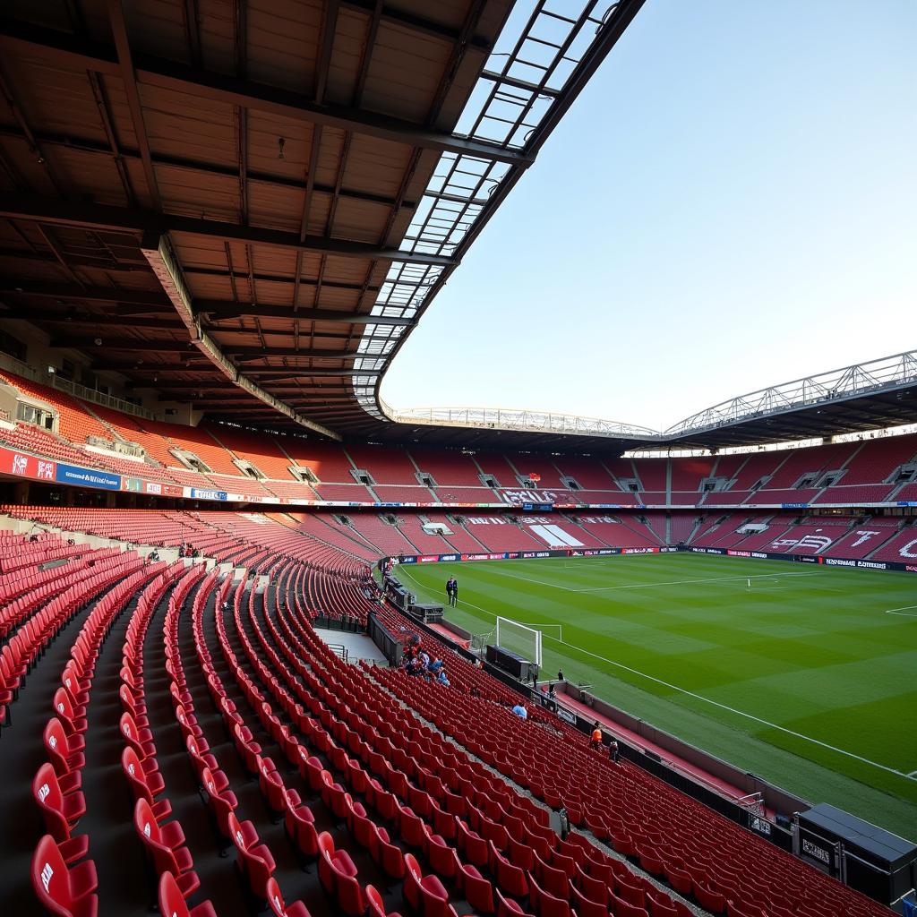Sức chứa và thiết kế độc đáo của Eibar Stadium
