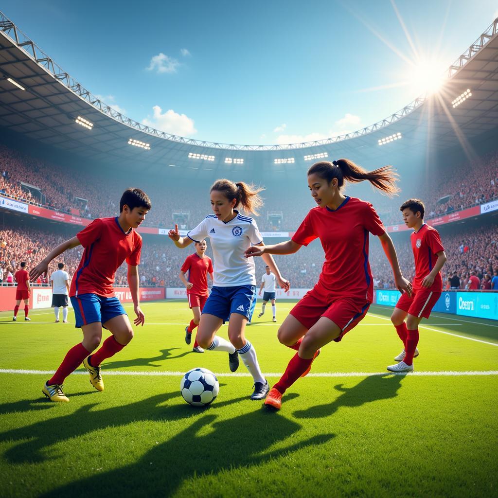 Giải đấu bóng đá trẻ Swallows Cup đầy sôi động và hấp dẫn