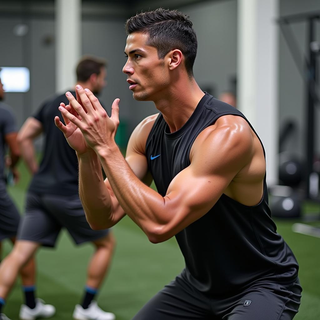 Cristiano Ronaldo tập luyện thể chất theo phương pháp Horsia