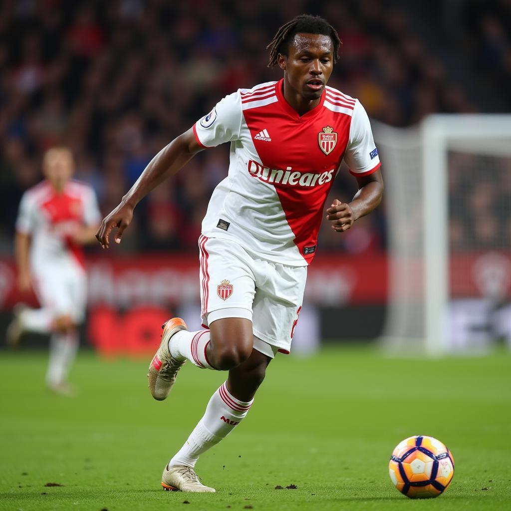 Tchouameni khoác áo số 8 tại Monaco