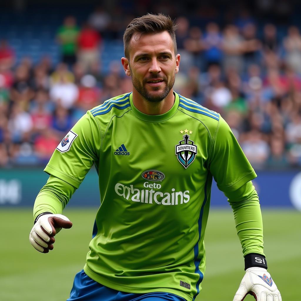 Terry Boss trong màu áo Seattle Sounders FC