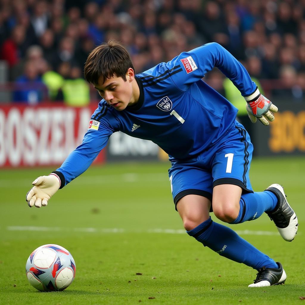 Thibaut Courtois trong màu áo Genk