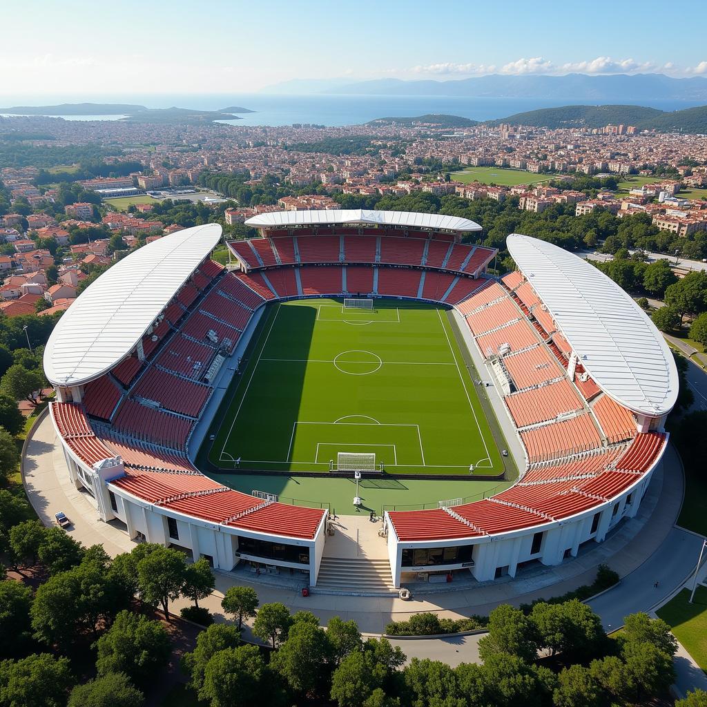 Thiết kế kiến trúc độc đáo Mallorca FC Stadium