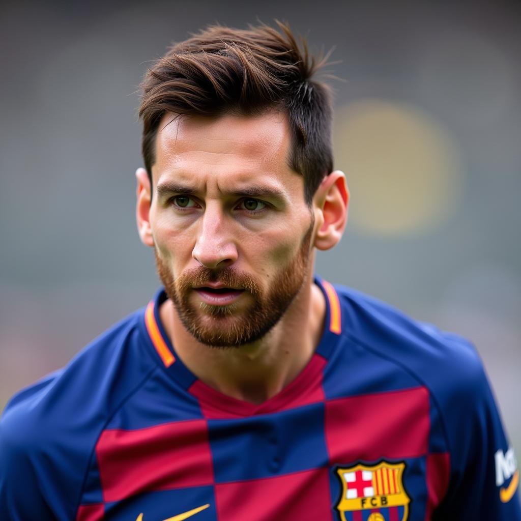 Messi Tóc Ngắn