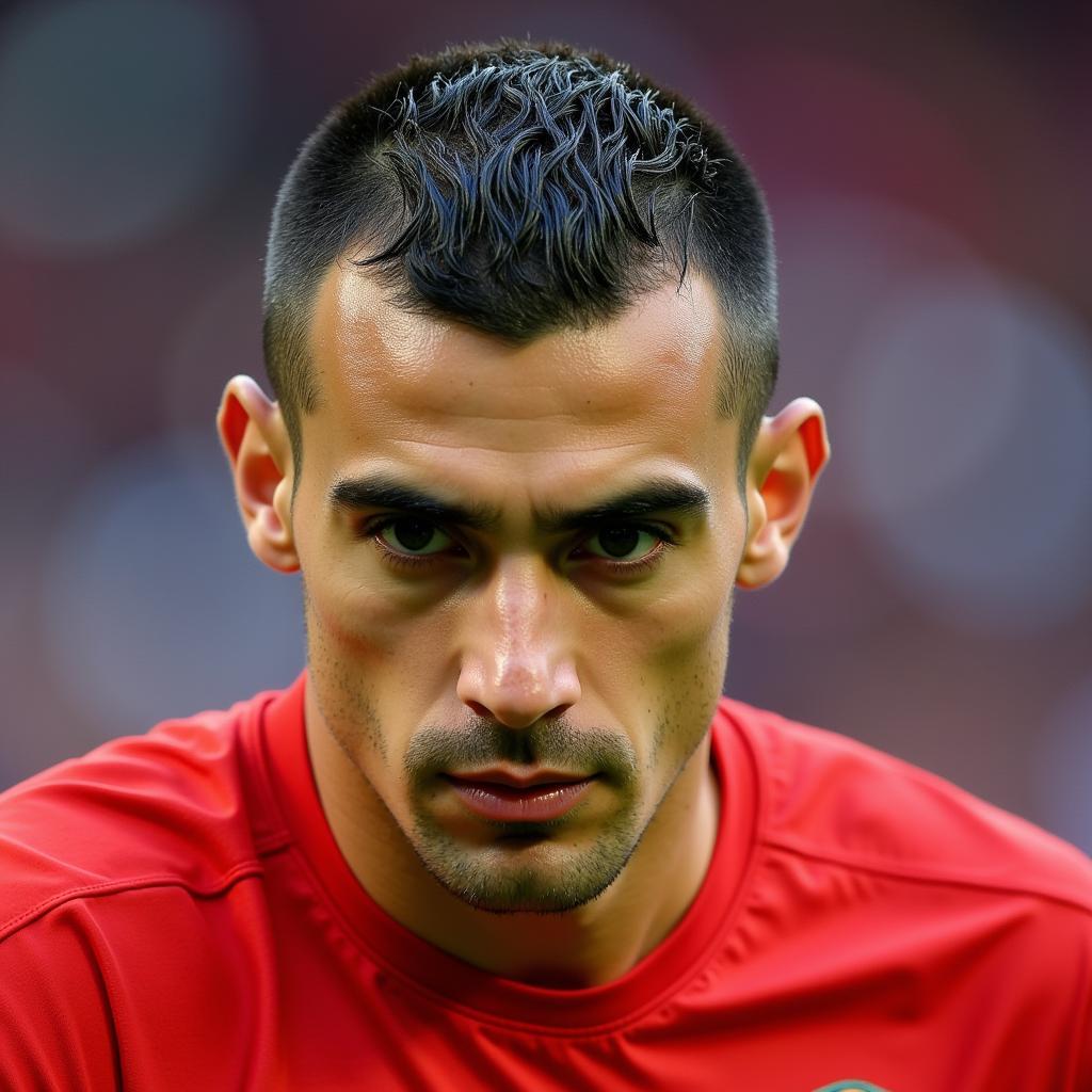 Kiểu tóc ngắn gọn gàng của Oriol Romeu