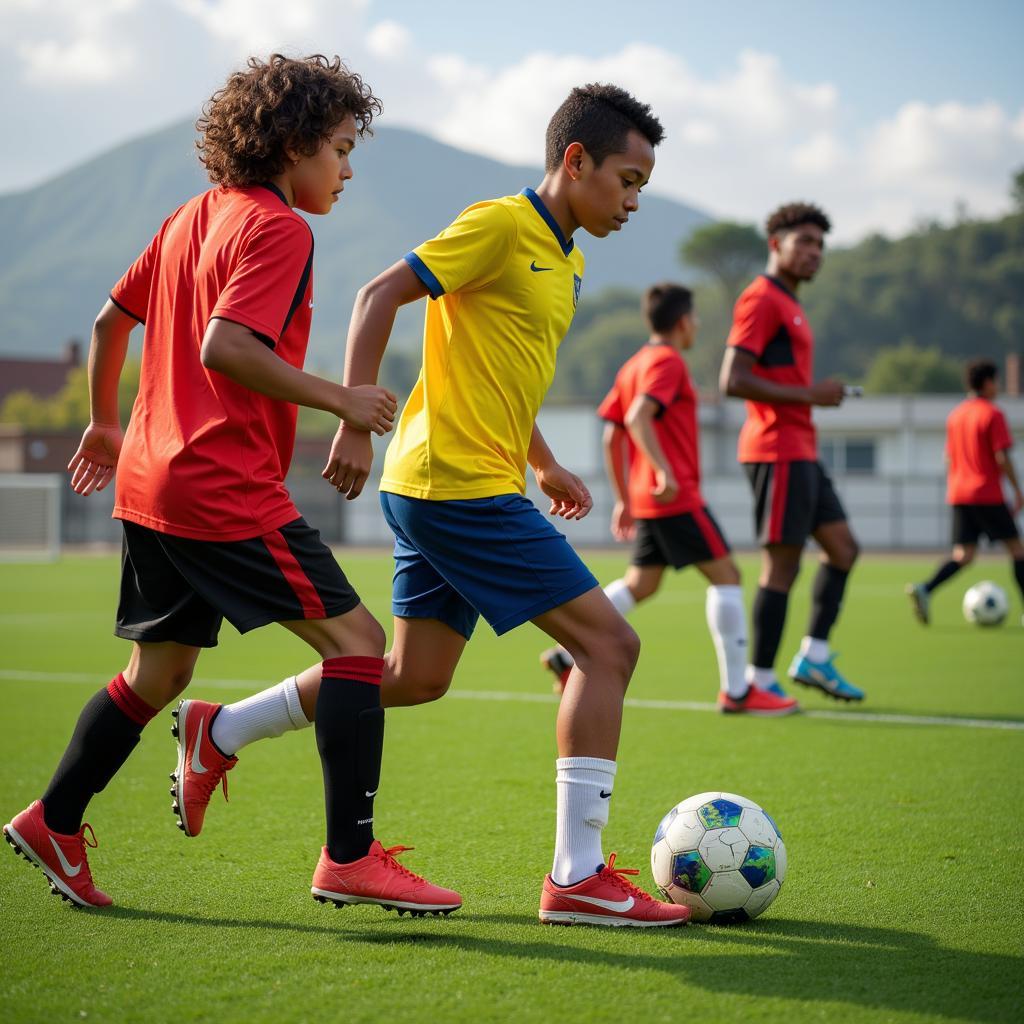 Tương lai bóng đá với Alveiro Colombia