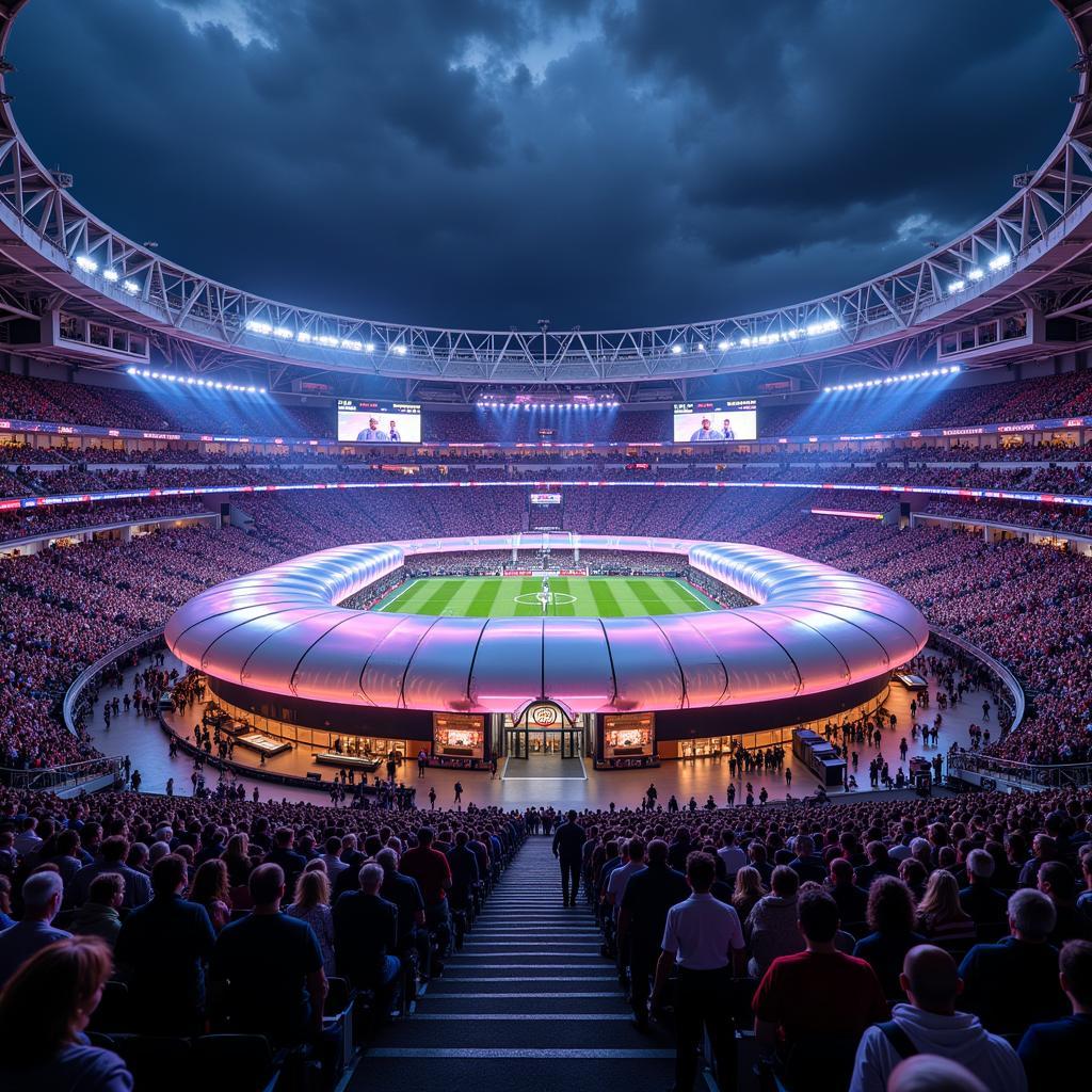 Volkswagen Arena là trung tâm văn hóa giải trí của thành phố Wolfsburg