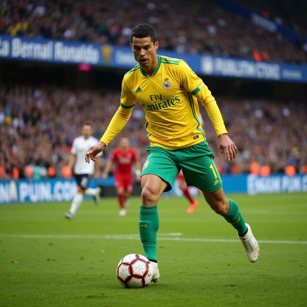 Cristiano Ronaldo vượt qua khó khăn