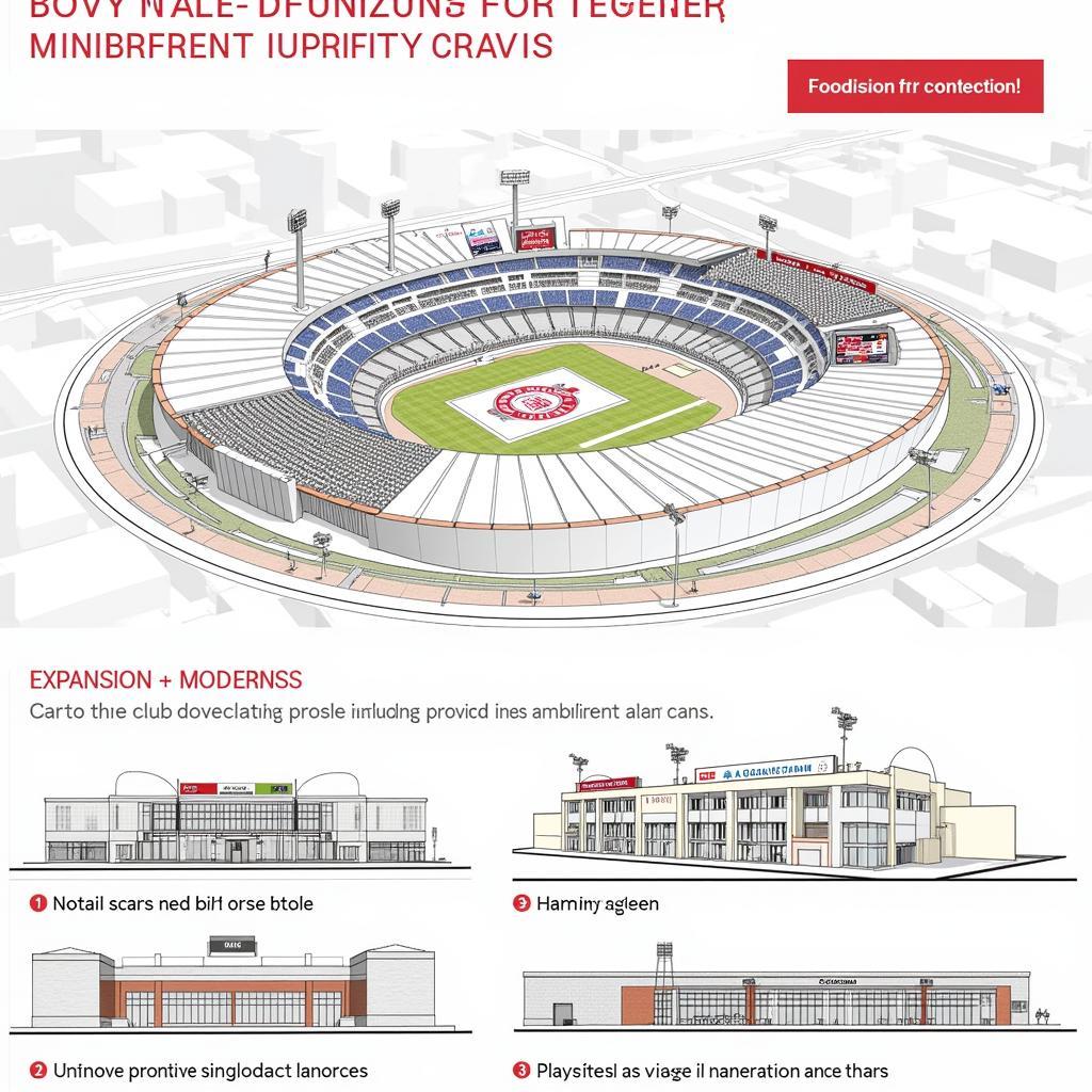 Mô hình phát triển tương lai của Wham Stadium