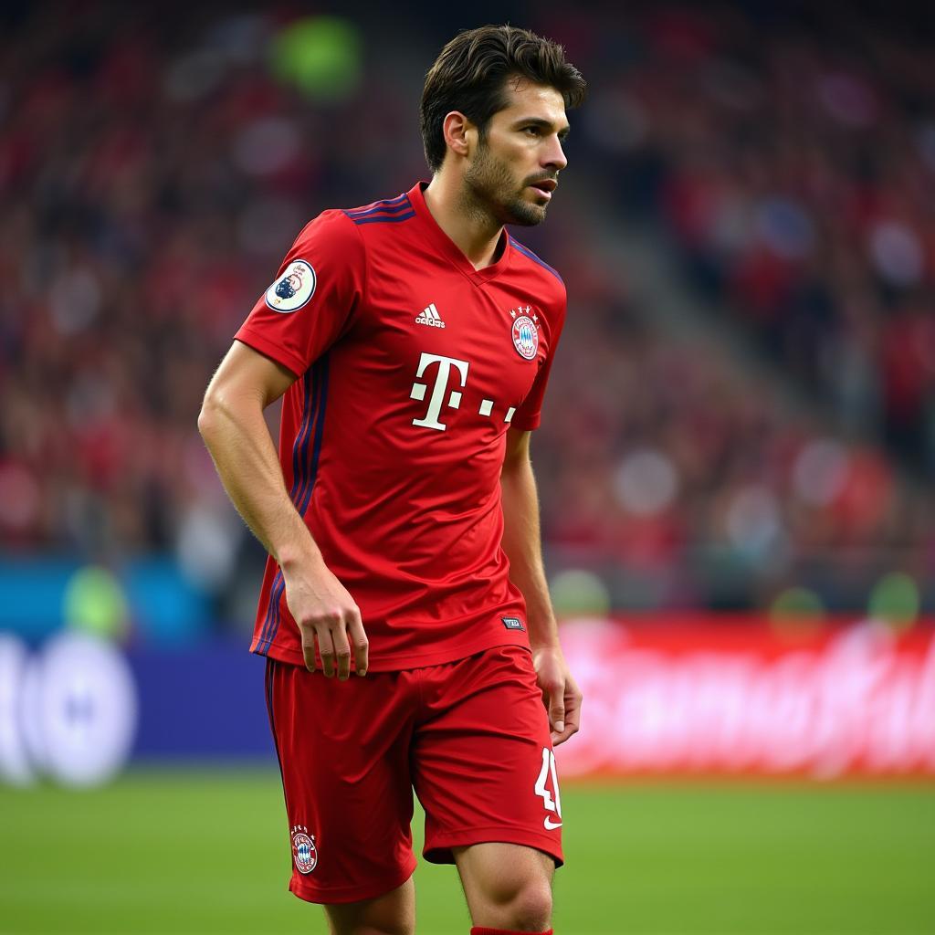 Xabi Alonso trong màu áo Bayern Munich
