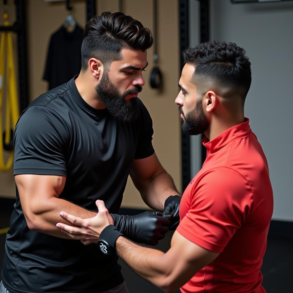 Youssef En-Nesyri tập luyện