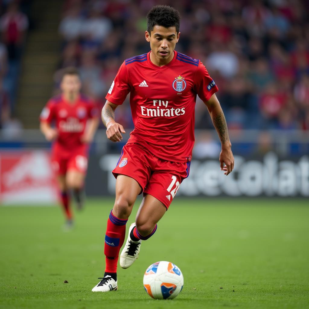 Zakaria Bakkali trong màu áo PSV Eindhoven