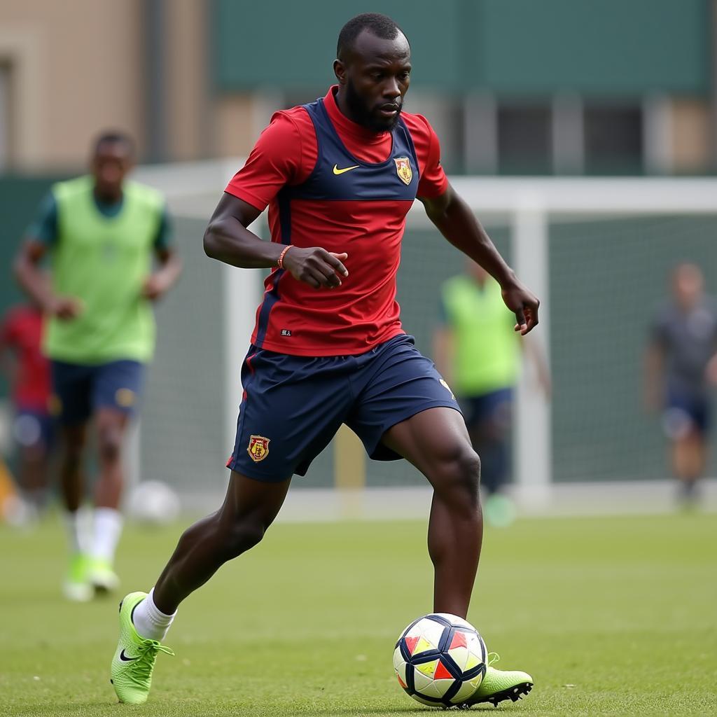 Kỹ thuật rê bóng của Adama Traoré