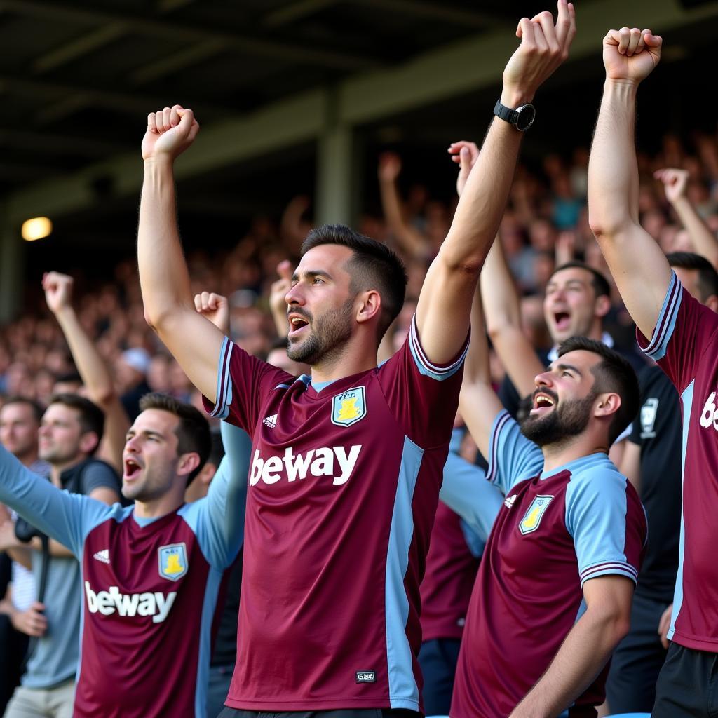 Người hâm mộ Adidas Aston Villa