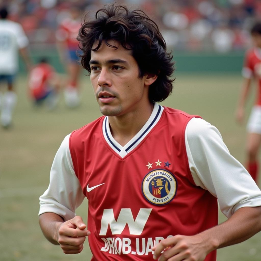 Agustín Ruberto trong màu áo đội trẻ