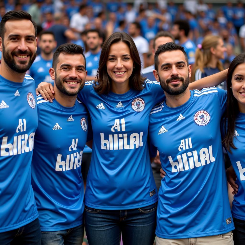 CĐV tự hào mặc áo đấu Al Hilal SFC