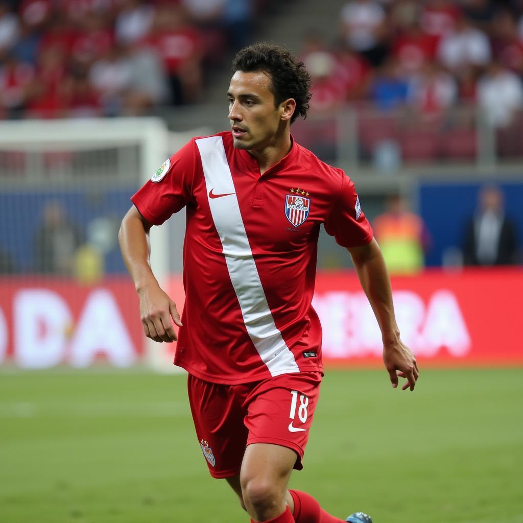 Alejandro Damián Domínguez khởi đầu sự nghiệp tại River Plate