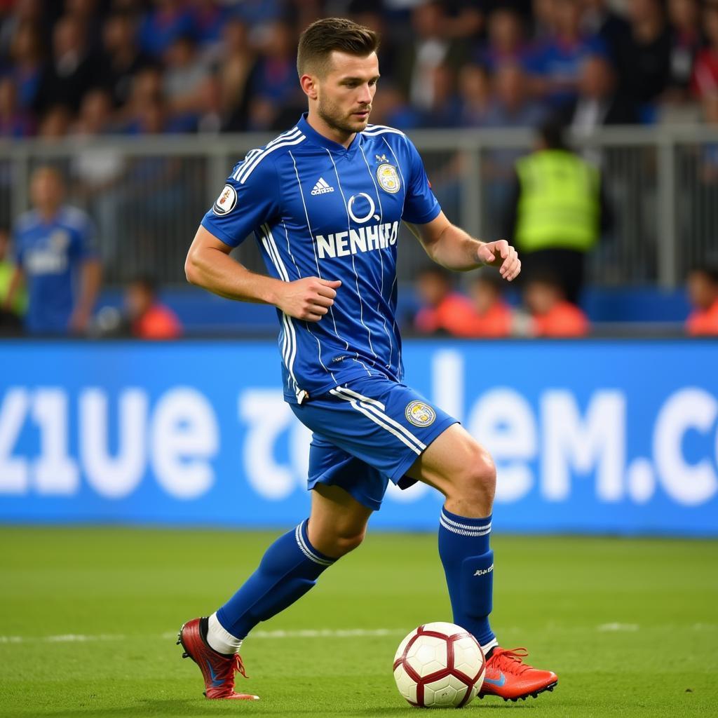 Aleksandr Rudenko trong màu áo Dynamo Kyiv