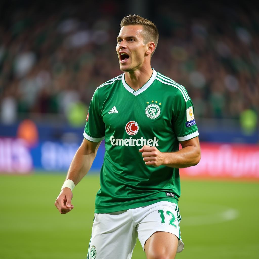 Alexander Meier trong màu áo Werder Bremen