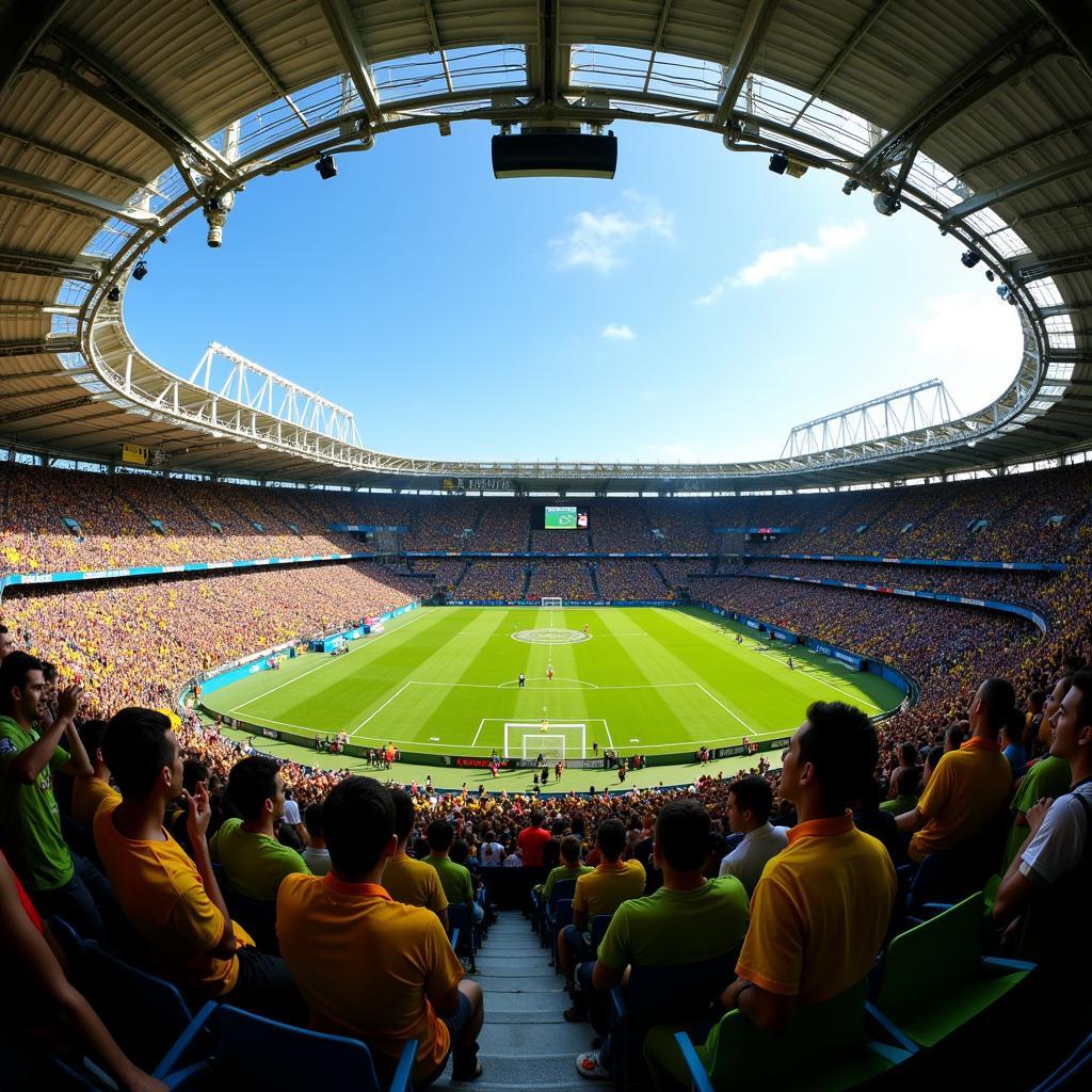 Amazonia Arena trong World Cup 2014