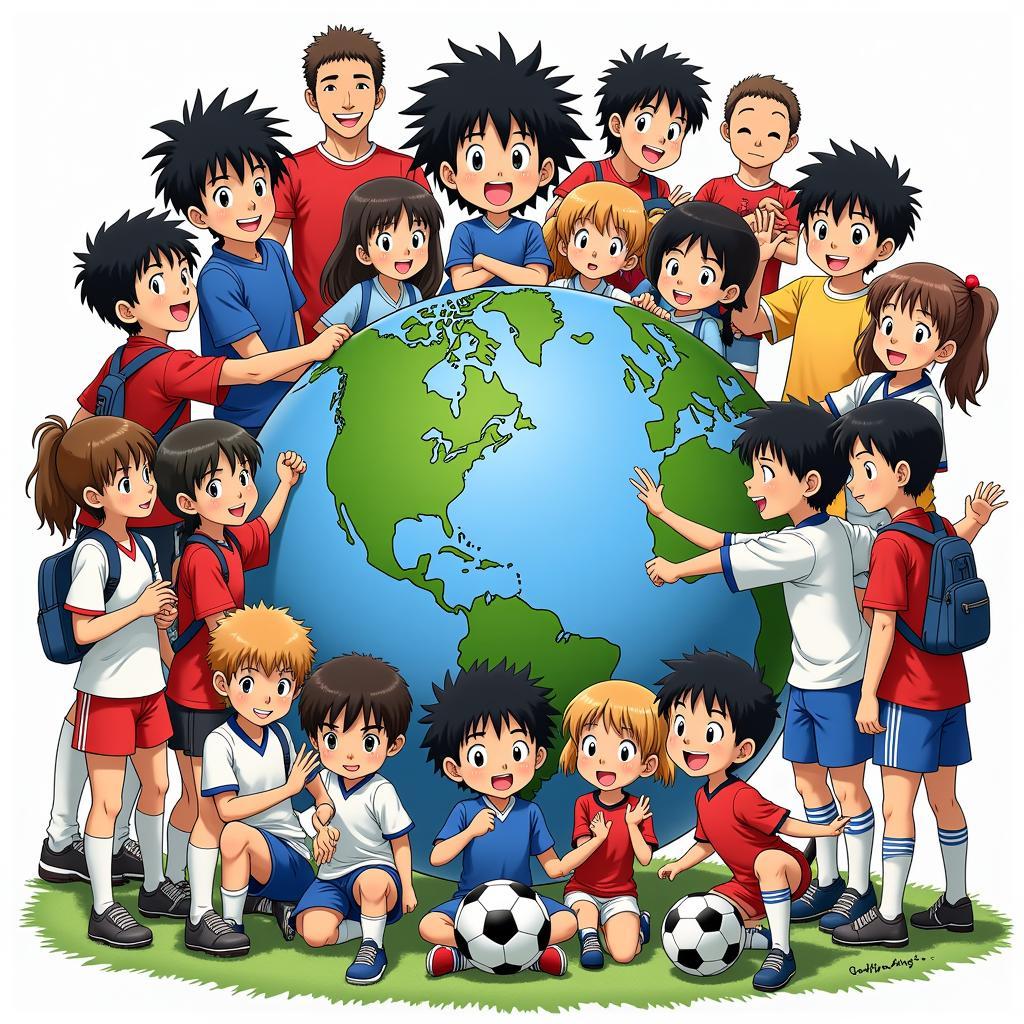 Ảnh hưởng của Captain Tsubasa đến bóng đá thế giới