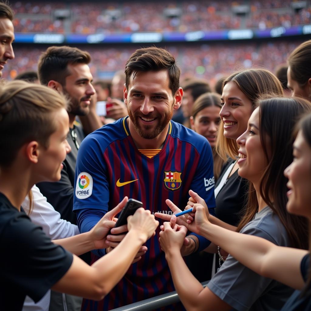 Ảnh hưởng của Messi vượt ra ngoài sân cỏ