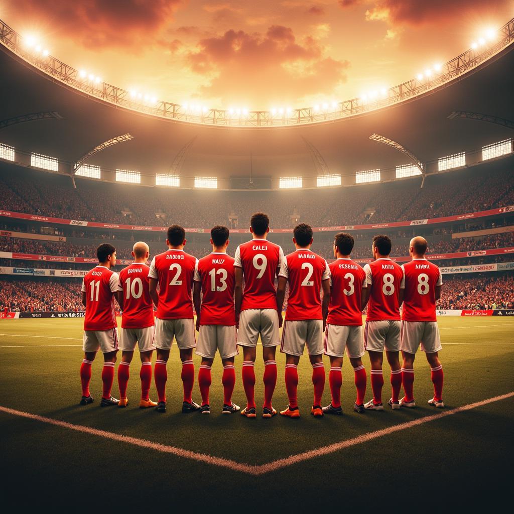 Đội hình vàng của Anji FC thời kỳ hoàng kim