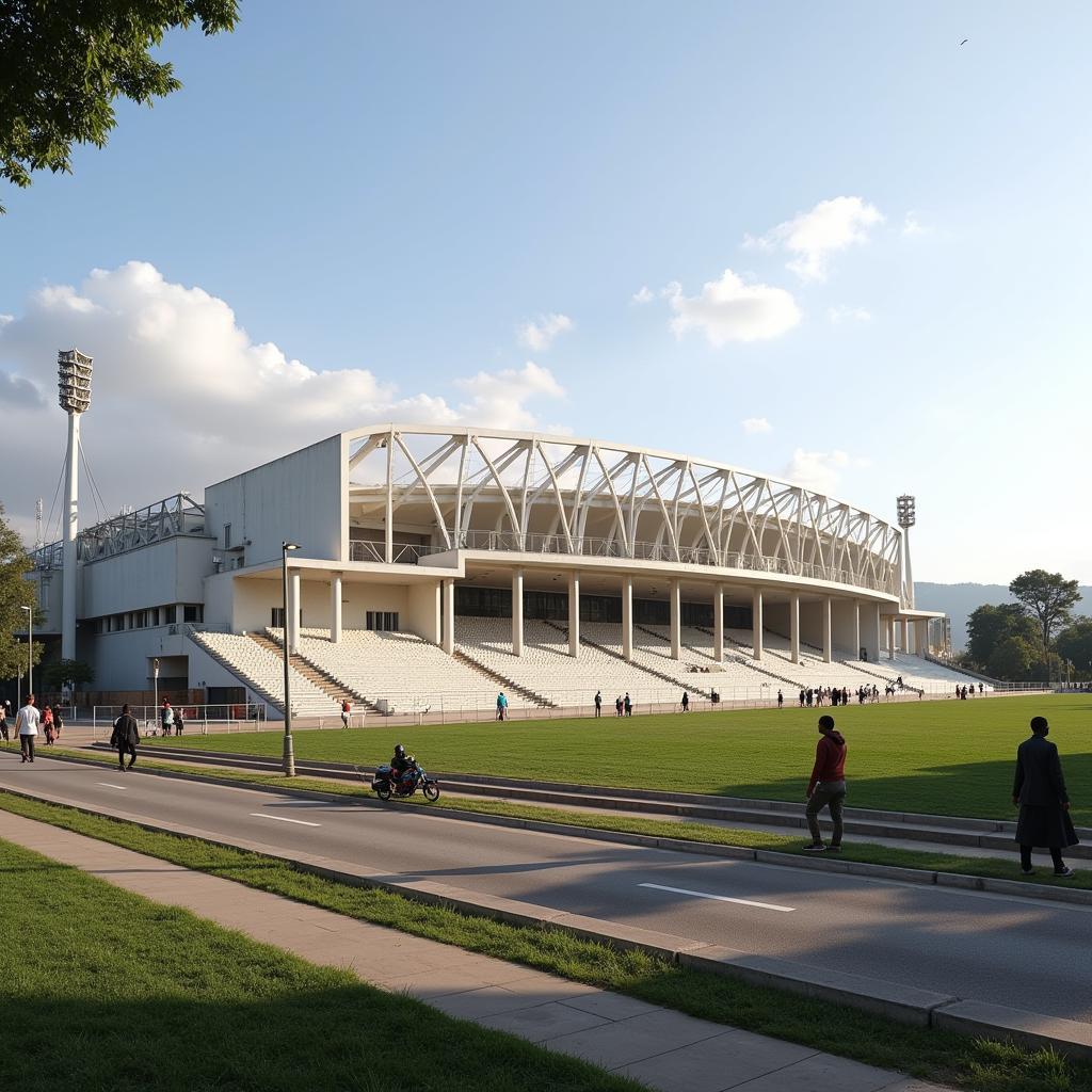 Benjamin Mkapa National Stadium tọa lạc tại Dar es Salaam, Tanzania