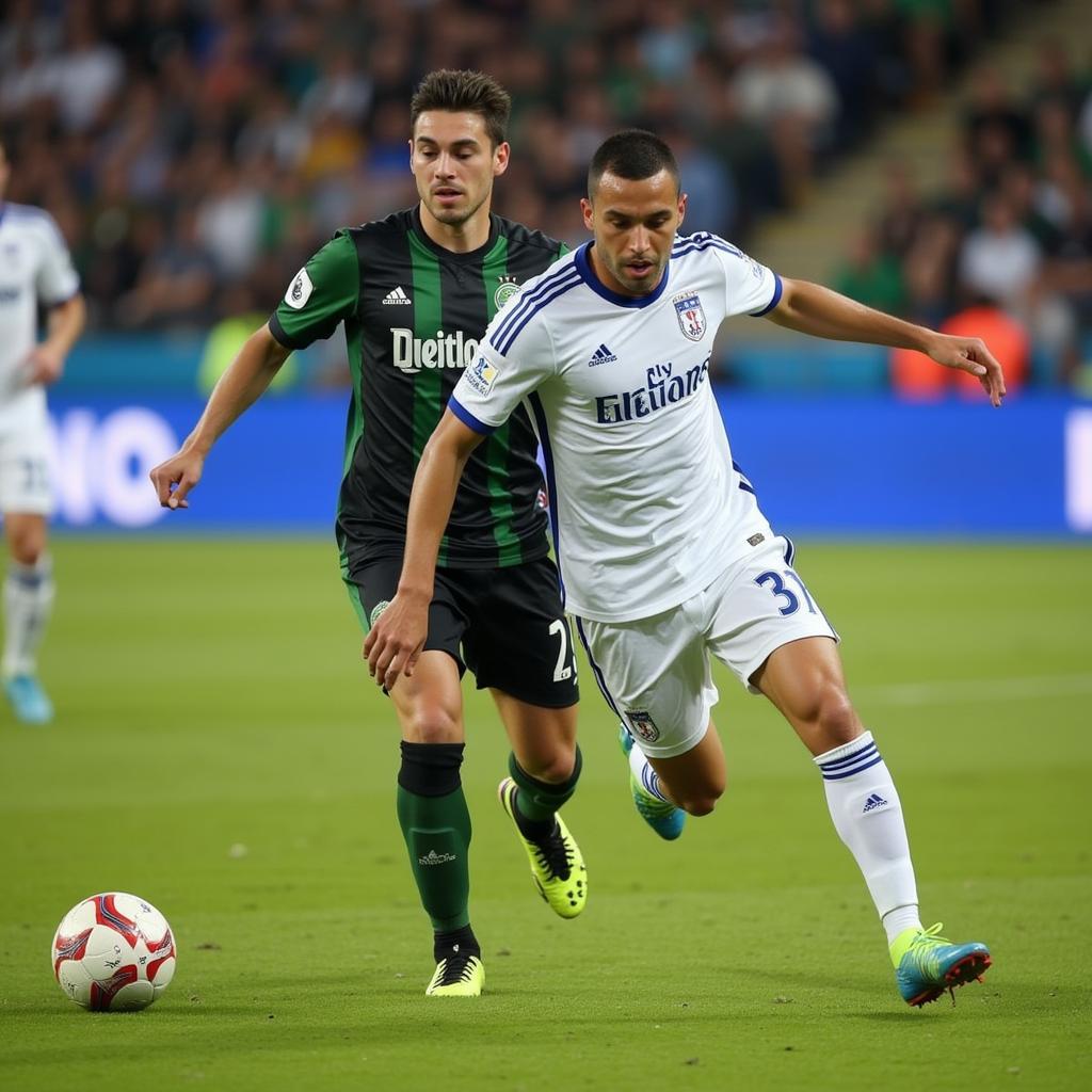 Beram Kayal trong màu áo Maccabi Haifa