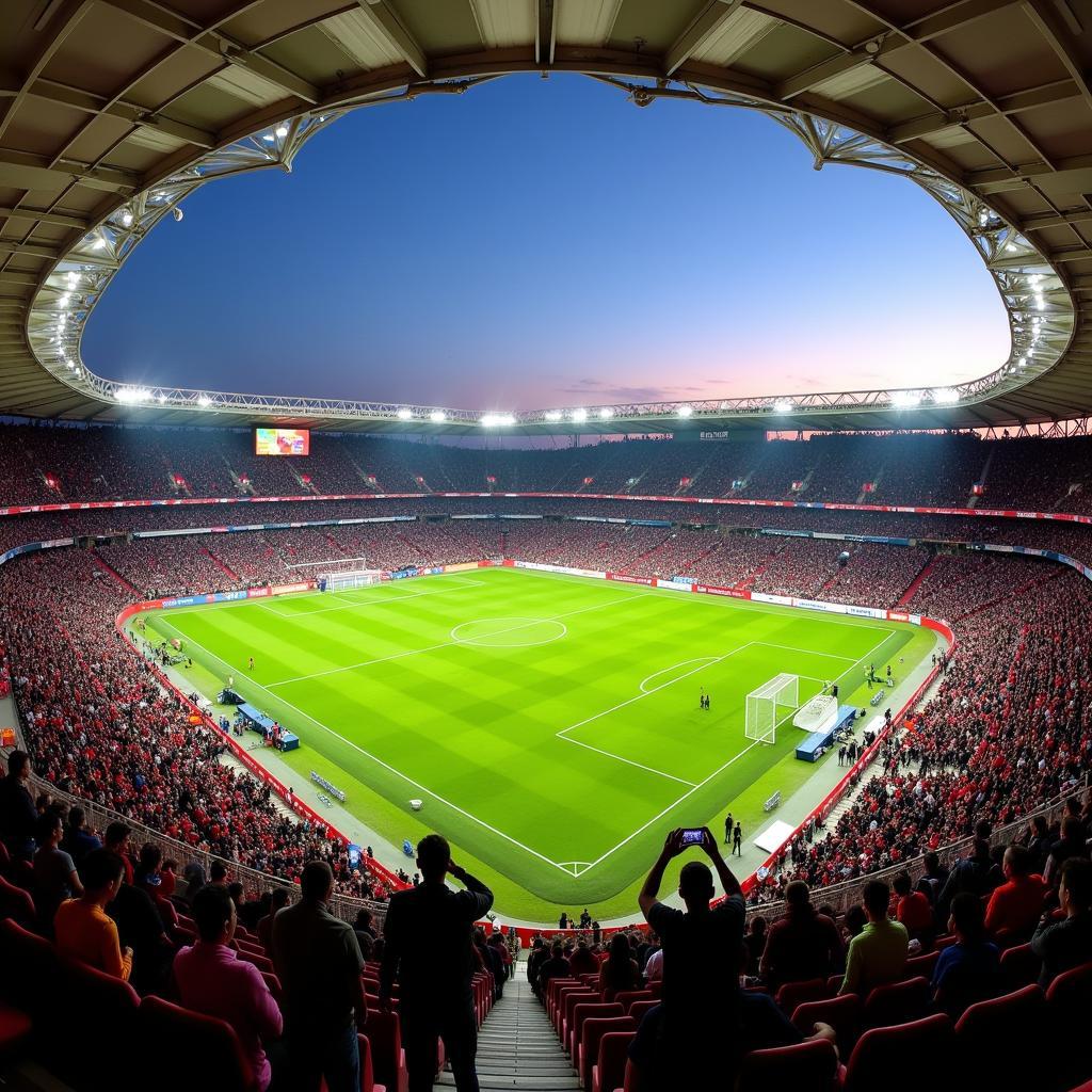 Borg El Arab Stadium là nơi diễn ra các trận đấu quan trọng