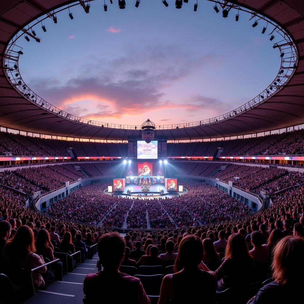 Borg El Arab Stadium tổ chức sự kiện văn hóa