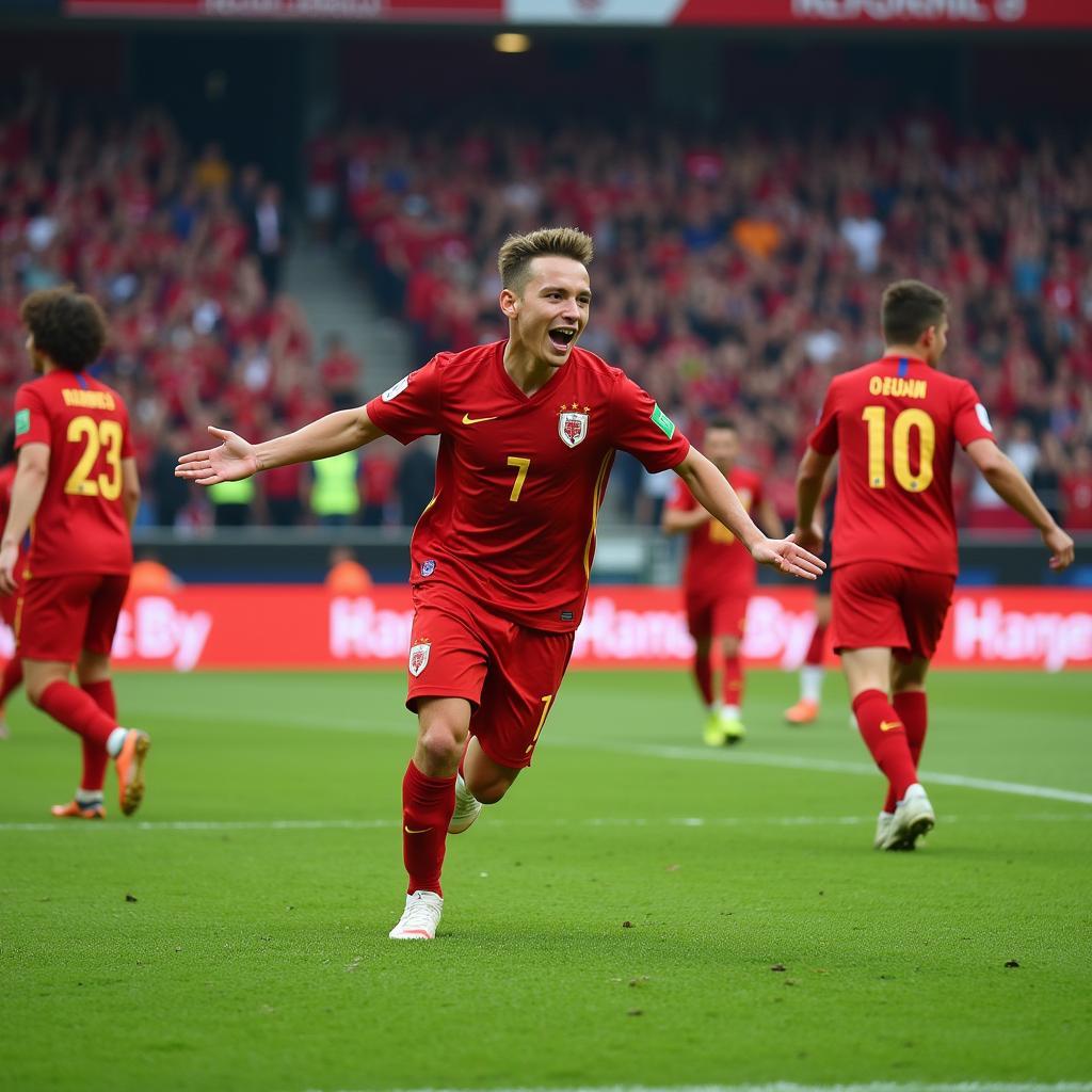 Camilo Andrés Castro Córdoba trong màu áo đội tuyển
