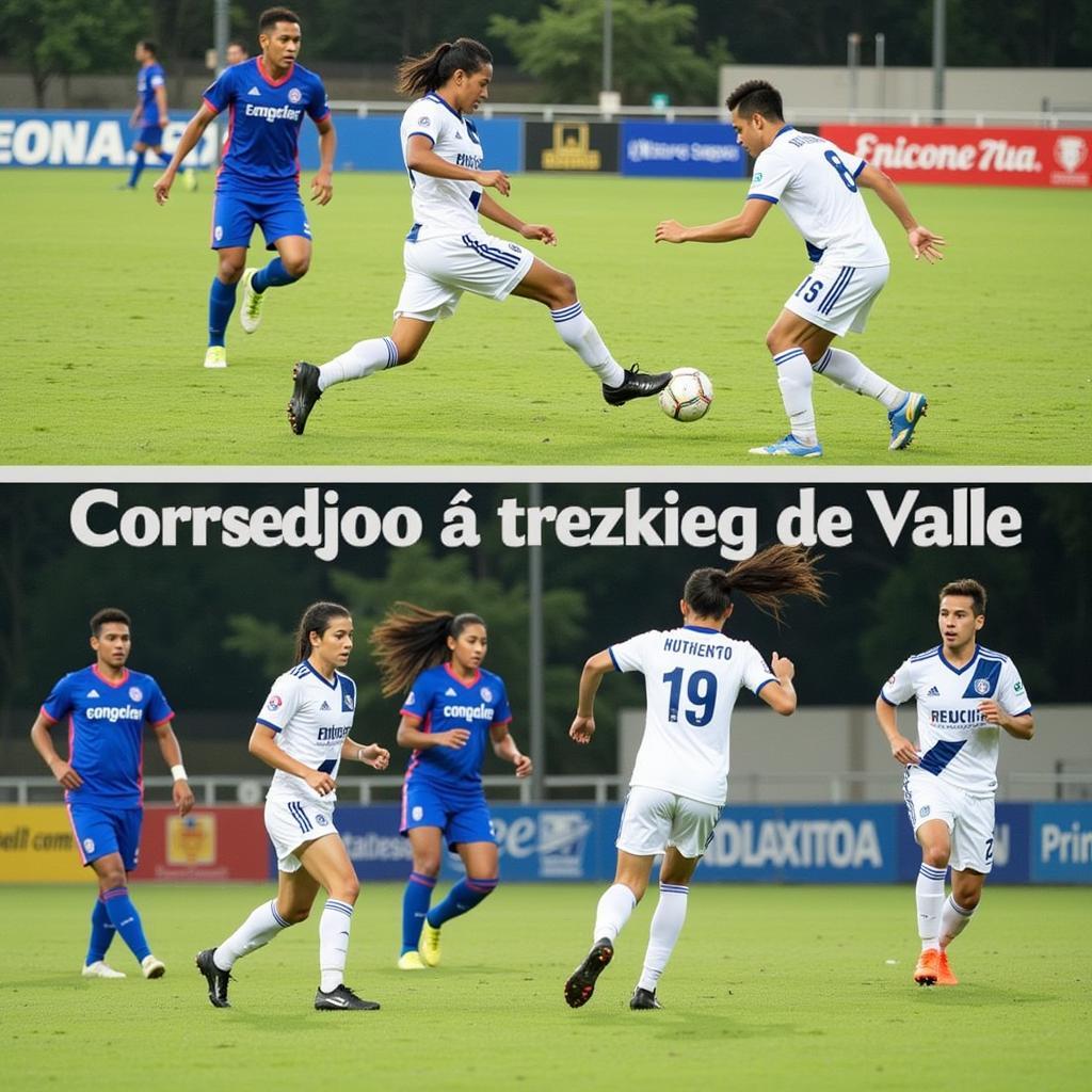 Cầu thủ Complejo Independiente del Valle thi đấu