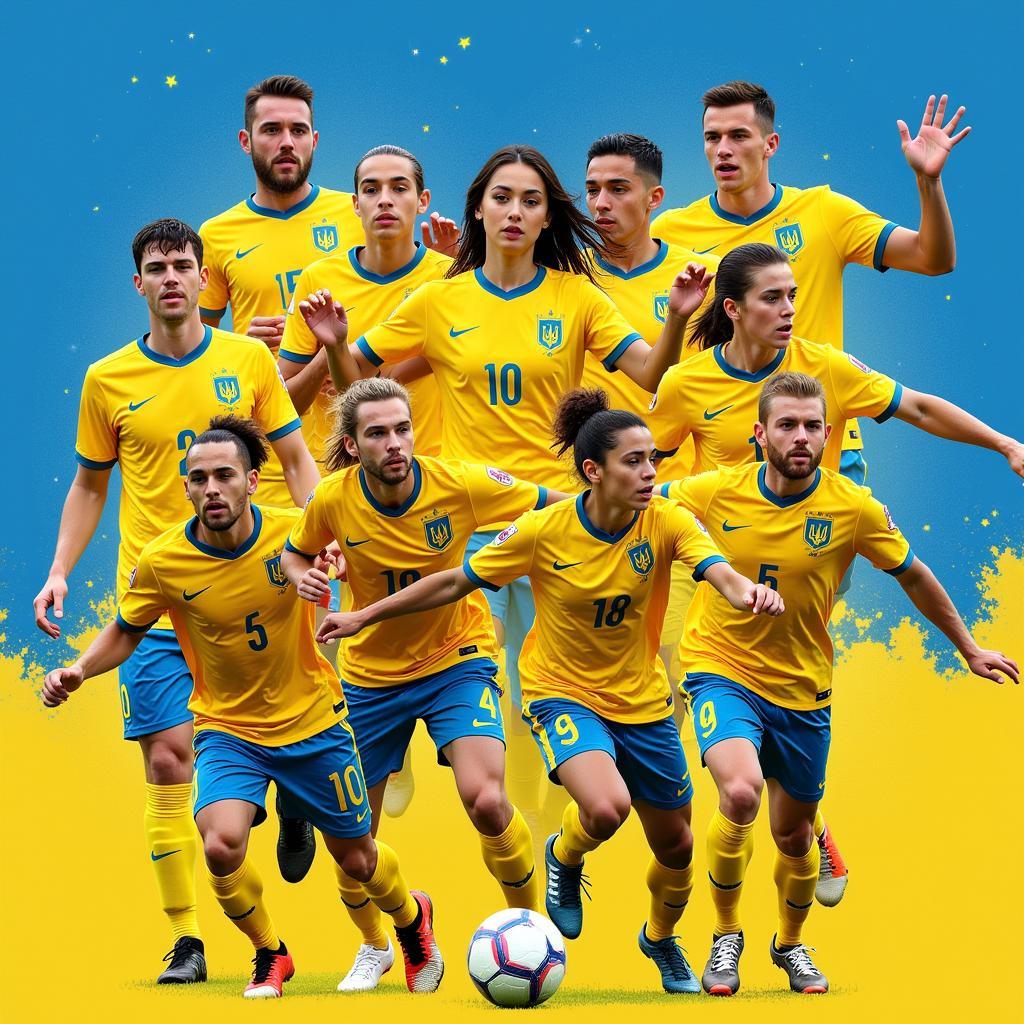 Cầu thủ Ukraina tài năng