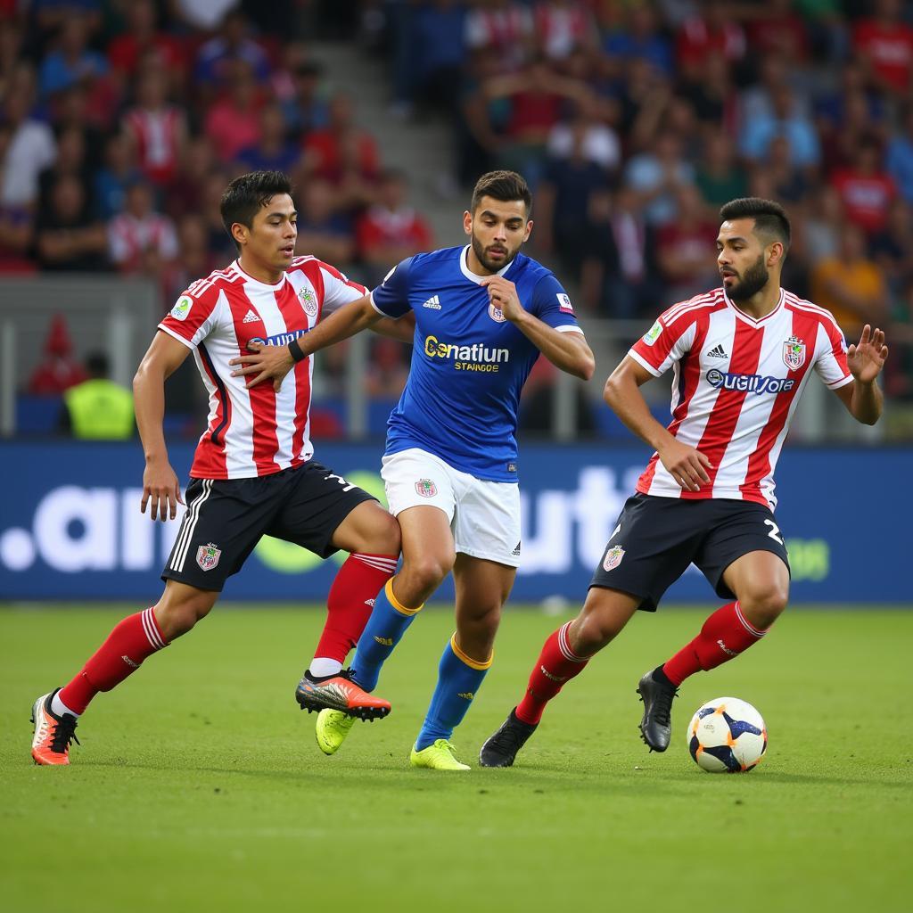CD Tapatío Players trong một trận đấu