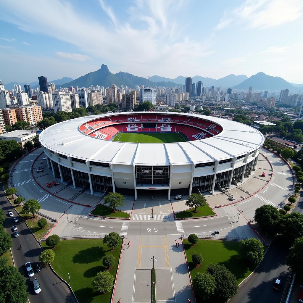 Kiến trúc độc đáo của Corinthians Arena tại São Paulo