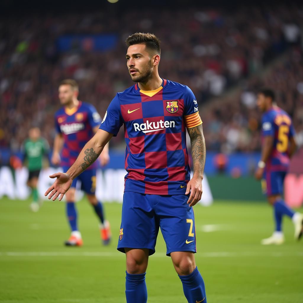 Cristian Palacios thể hiện bản lĩnh trên sân cỏ
