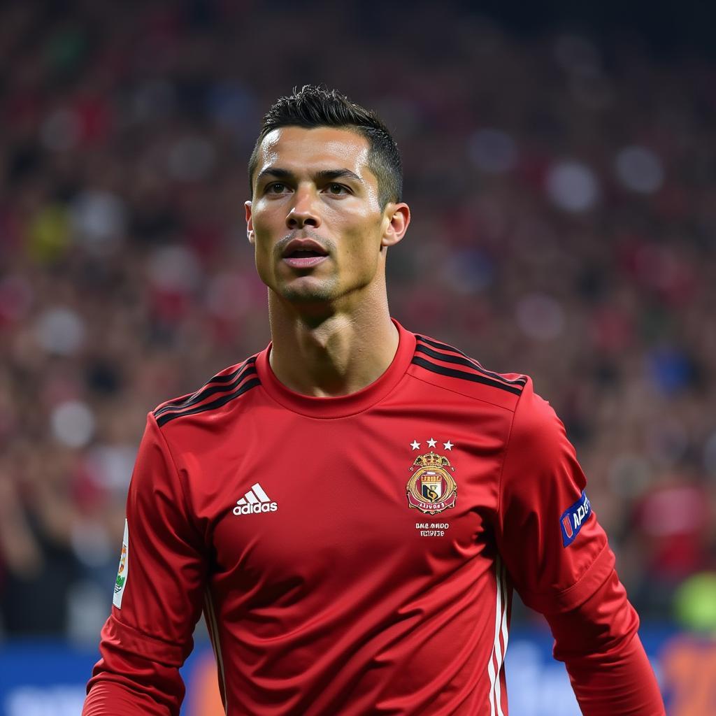 Cristiano Ronaldo, một huyền thoại bóng đá, tiếp tục truyền cảm hứng cho hàng triệu người hâm mộ trên toàn thế giới.