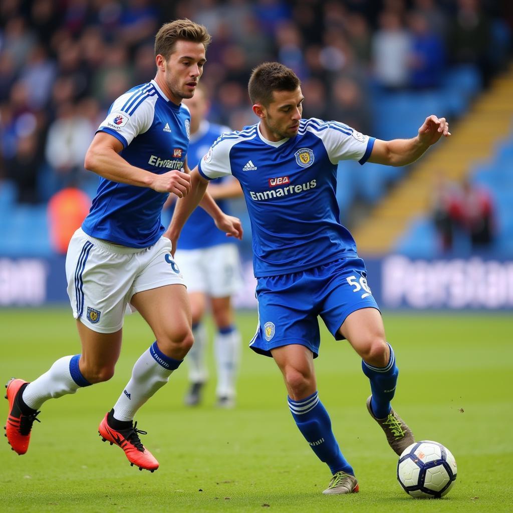 Dale Jennings thi đấu cho Tranmere Rovers