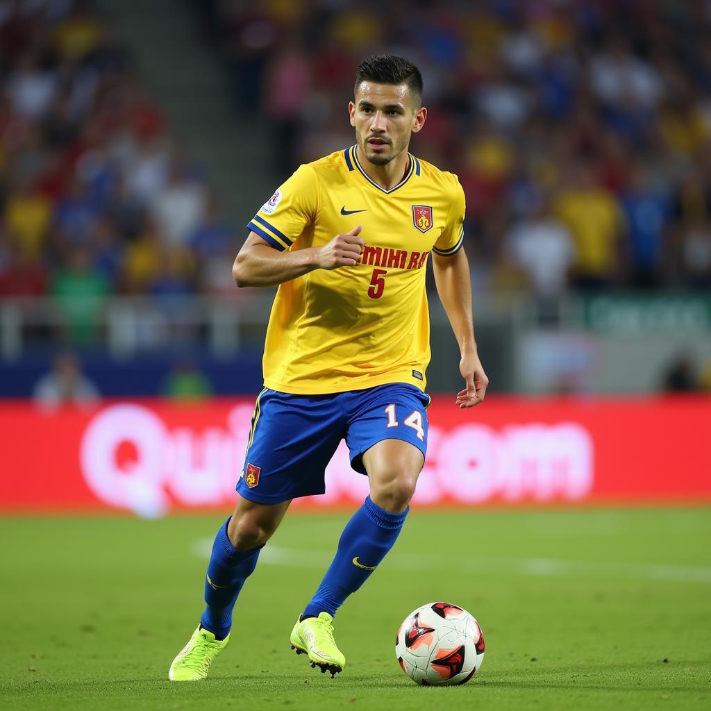 Damien Le Tallec khoác áo Hà Nội FC