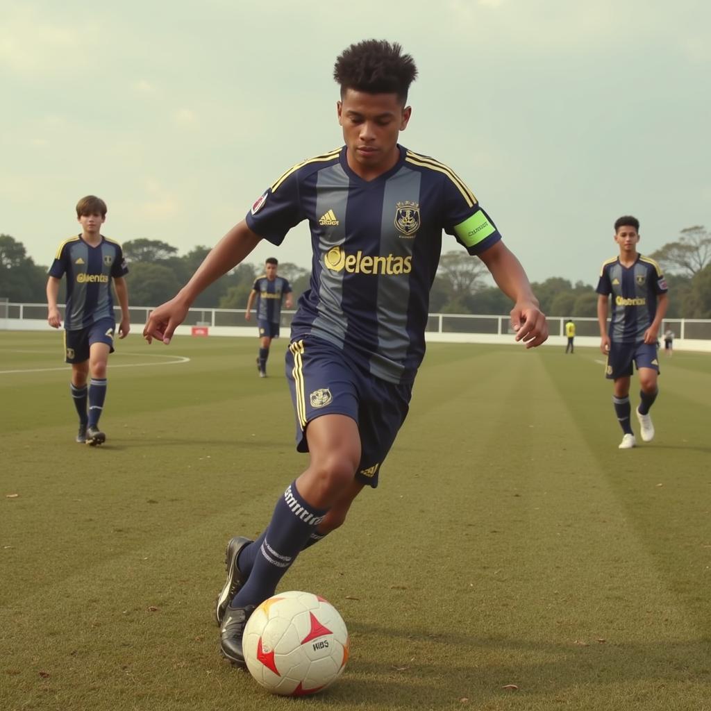 Danny Cano khởi nghiệp bóng đá