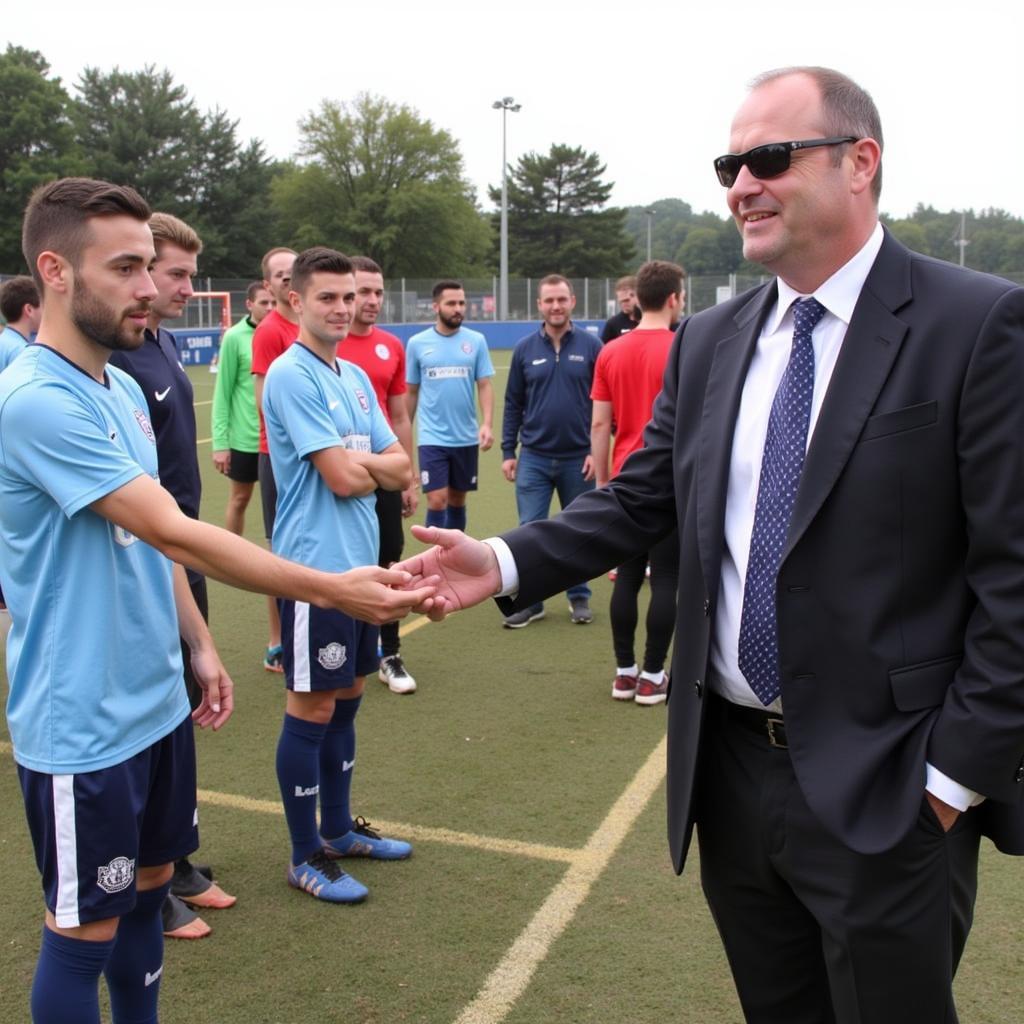 Darren Meenan và Queensboro FC