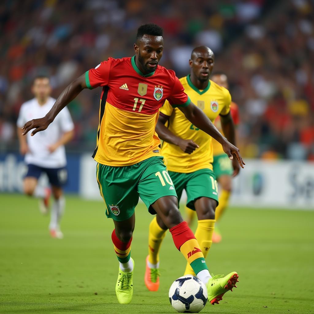 David Nii Addy Trong Màu Áo Đội Tuyển Ghana
