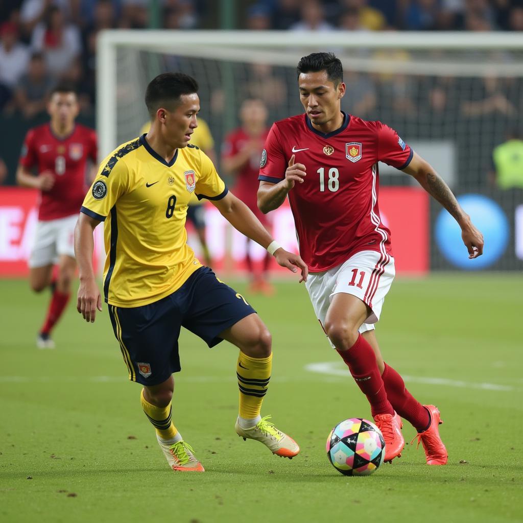 Dayro Moreno thi đấu tại Việt Nam