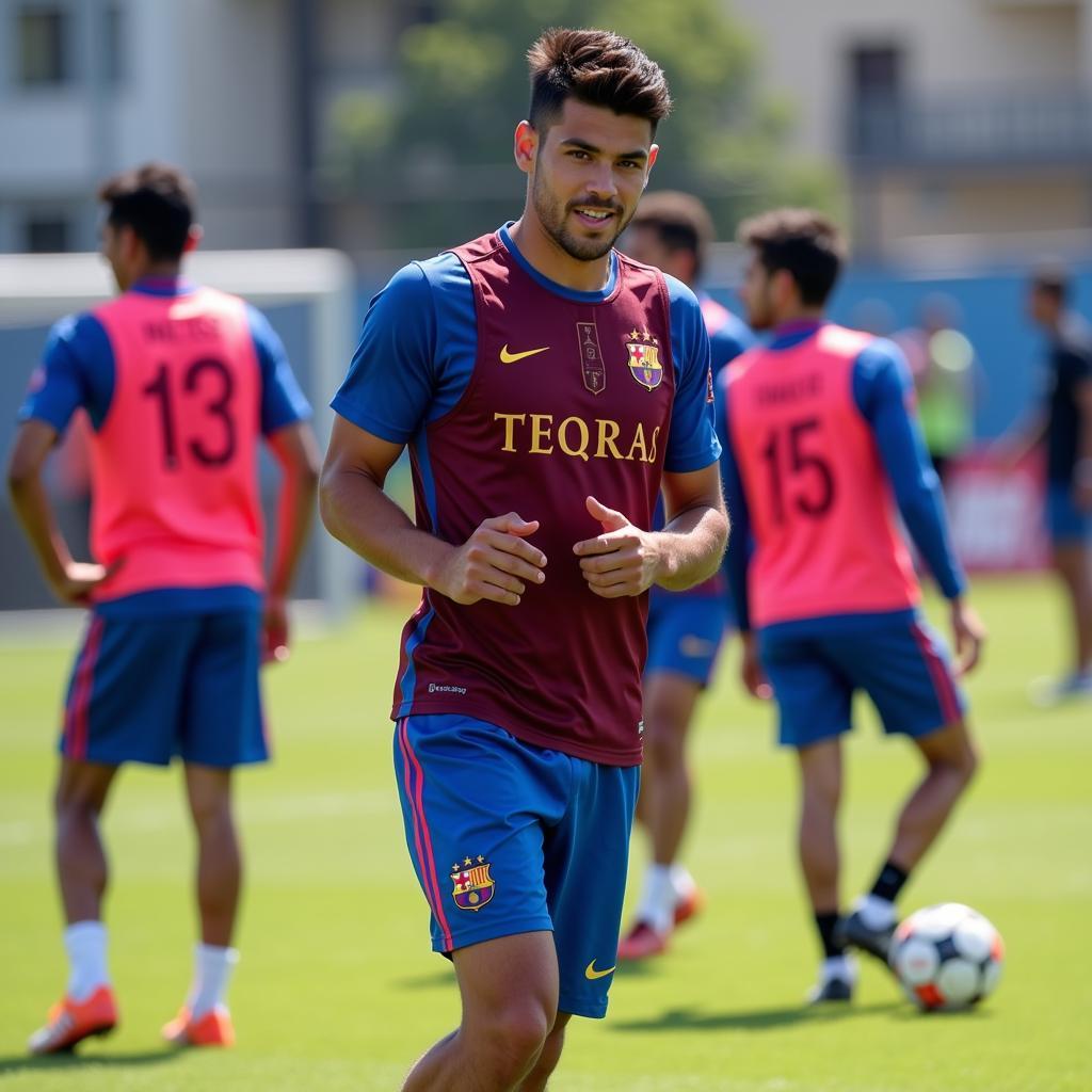 Diego Sanchez tập luyện cùng đồng đội