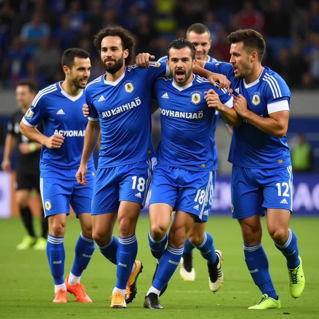 Dimitris Limnios trong màu áo Atromitos.